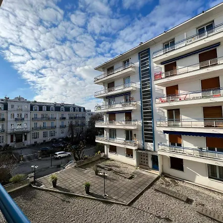 Confortable En Centre-ville D'aix-les-bains - 4 Pers, 73m², Balcons, Parking, Animaux Ok - Fr-1-555-81 * 艾克斯莱班