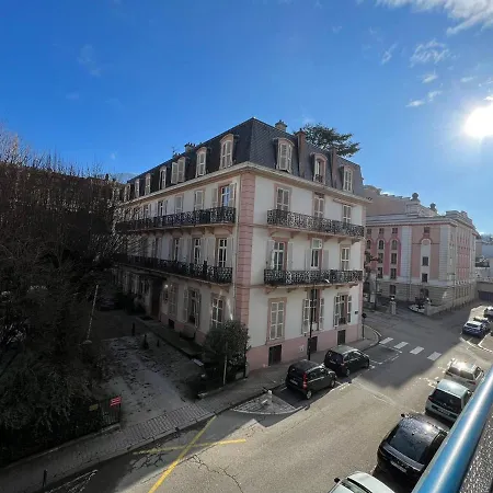 Confortable En Centre-ville D'aix-les-bains - 4 Pers, 73m², Balcons, Parking, Animaux Ok - Fr-1-555-81 艾克斯莱班